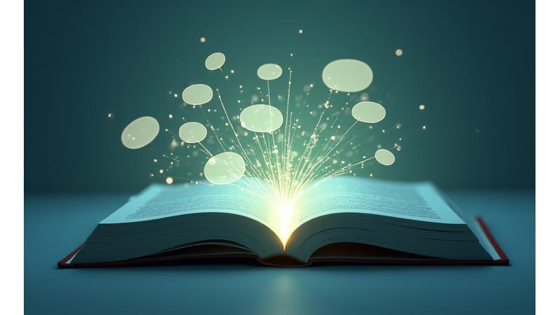 Iconos globales y de idiomas, simbolizando la preparación para pruebas de inglés.