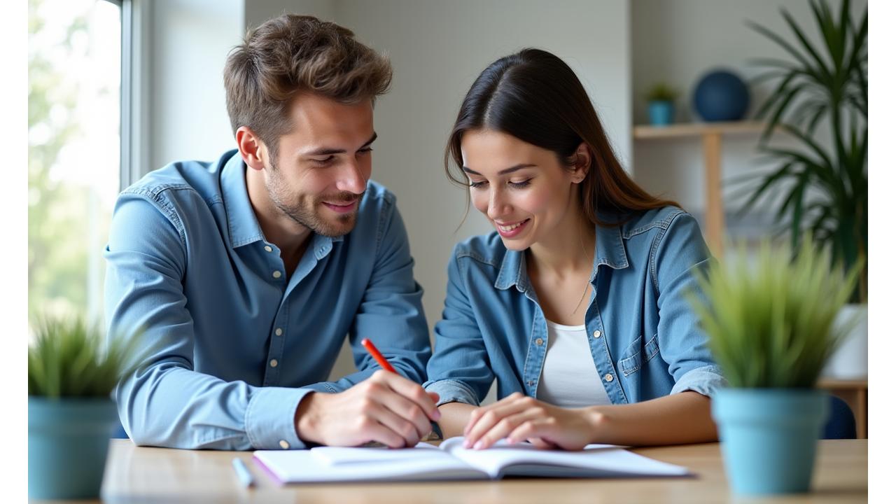 Estudiante recibiendo tutoría personalizada de un tutor experto en QuillaBridge Learning